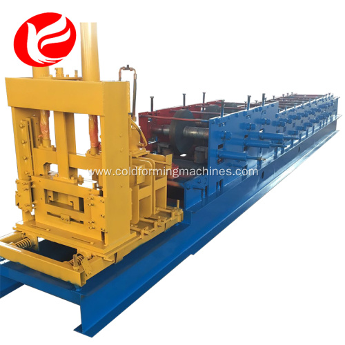 Steel c z purlin shape roll forming machine